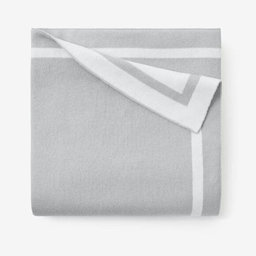 Elegant Baby Tuxedo Stripe Blanket - Gray - 30"x40" NEW NWT
